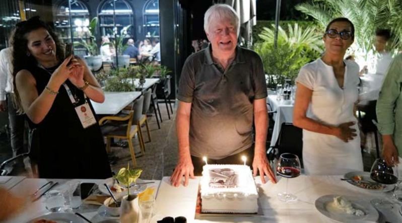 A final dinner to thank Peter for his dedicated work on so many IFEAT Study Tours