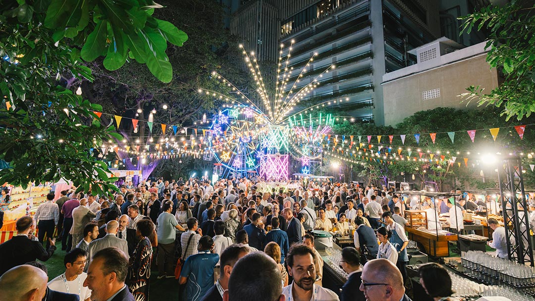 Welcome reception